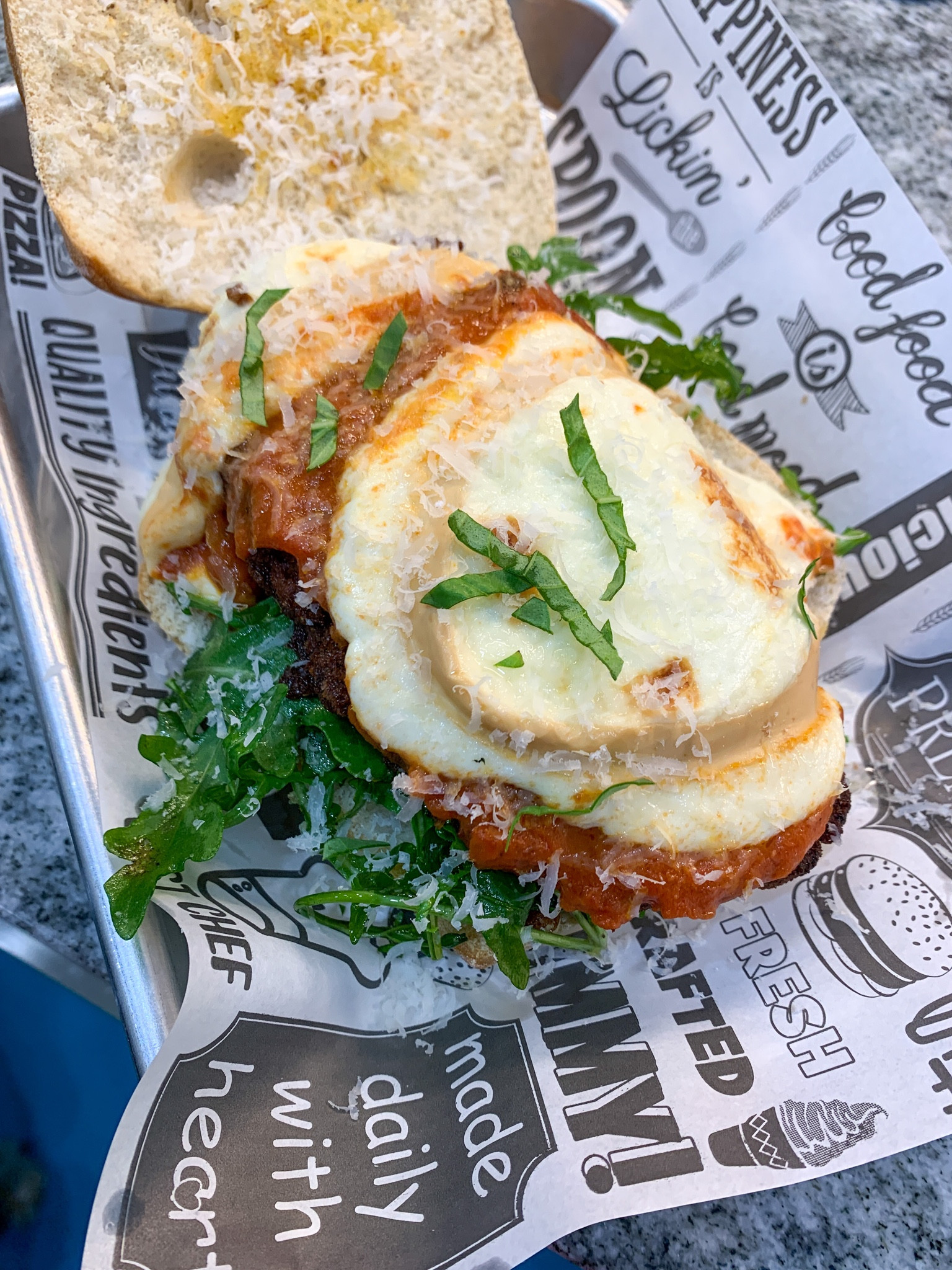 Step up your serving game with these burger serving trays. Perfect to serve burgers, sandwiches and pizza on. Lined with newspaper styled paper sheets. #Sandwiches #BurgerTrays #ServingTrays #Foodie #PaperLiners #TurkeyParmesanSandwich

#LTKhome