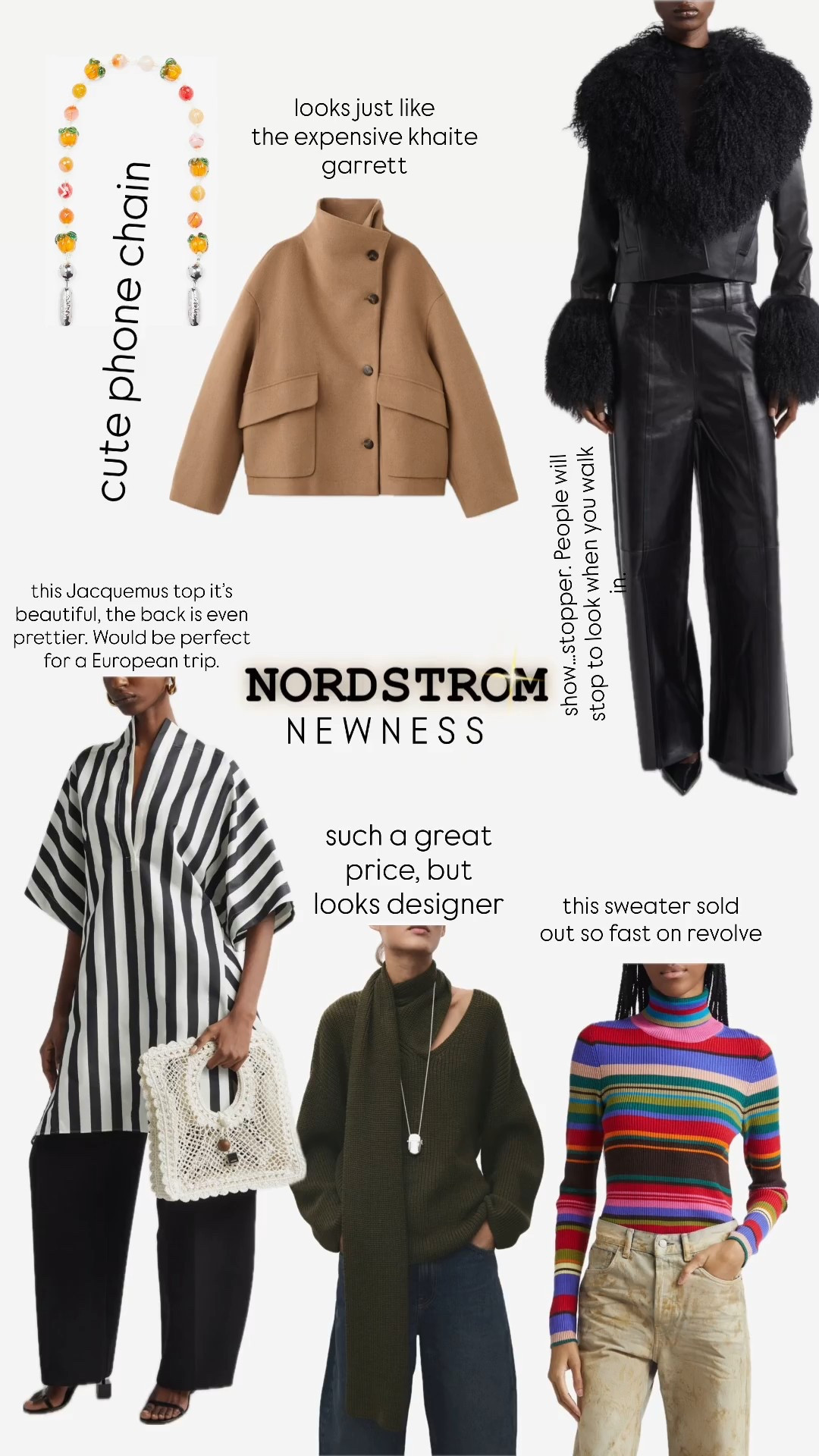 Newness at Nordstrom I’m loving! I think that striped sweater sold out so fast. They might’ve restocked it though? ￼

#LTKWorkwear #LTKTravel #LTKootd