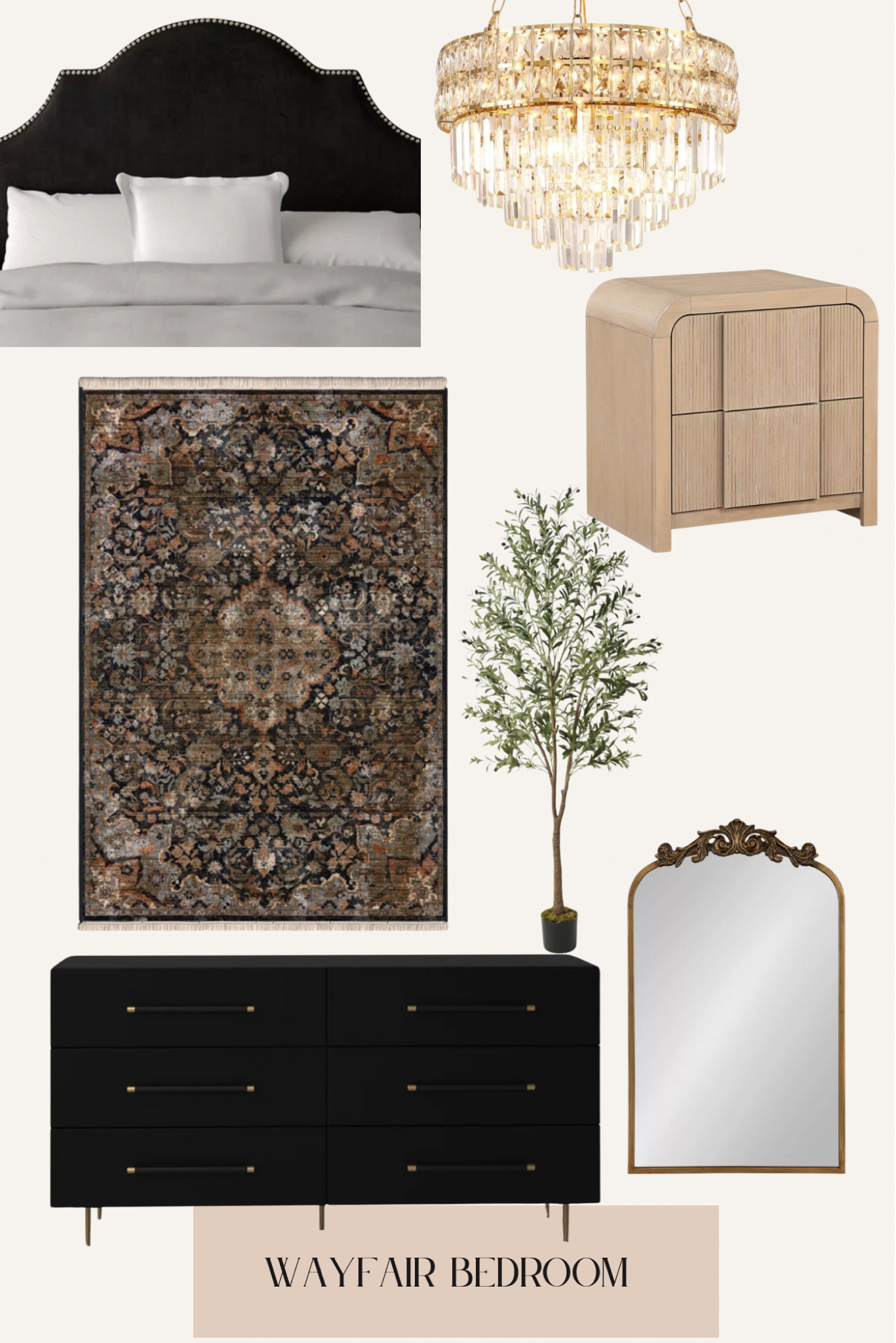 Wayfair luxury style bedroom on a budget! 

#LTKHome #LTKStyleTip #LTKFindsUnder100