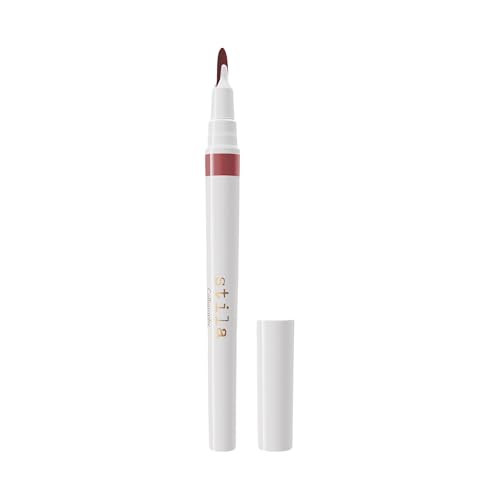 stila Calligraphy Lip Stain | Long-Lasting Tint, Moisturizing, Transfer-Proof, Lightweight, Sheer Buildable Color, Fades to a Natural Wash of Color | Hedy, 22 Fl. Oz. | Amazon (US)