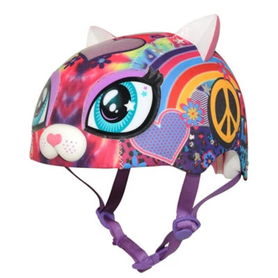 Youth Raskullz Peace Love Kitty Helmet | Scheels