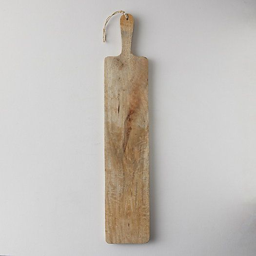 Wood Charcuterie Paddle, Narrow | Terrain