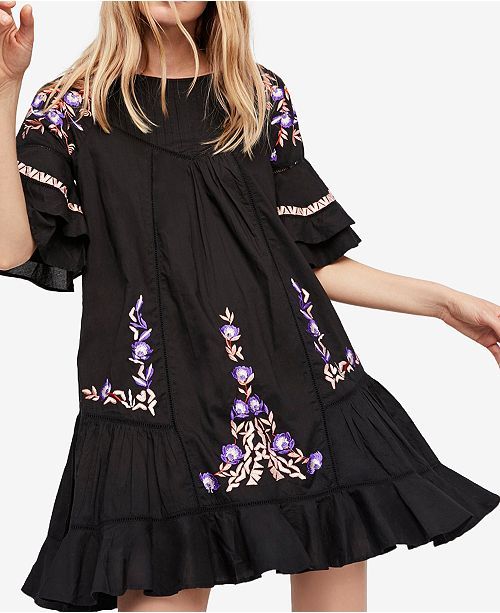 Pavlo Cotton Embroidered Dress | Macys (US)