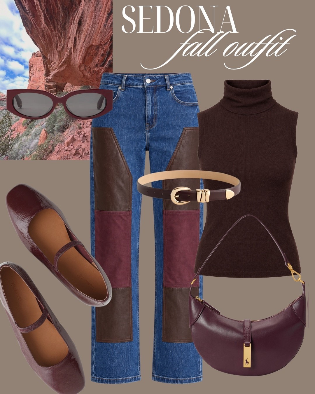 Dinner or brunch in Sedona! @aveclesfilles @Madewell @Anthropologie @Varley