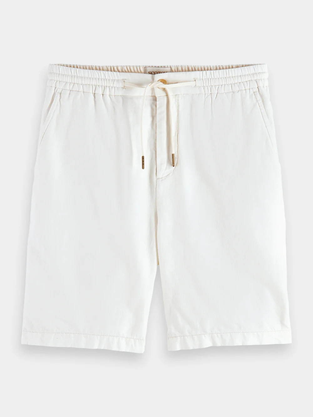 Fave cotton-linen shorts | Scotch and Soda (AU)