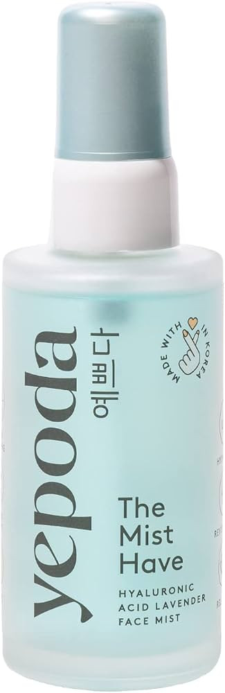 Yepoda The Mist Have, Hyaluronic Acid Facial Spray, Lightweight Facial Care, Facial Toner, Korean... | Amazon (UK)