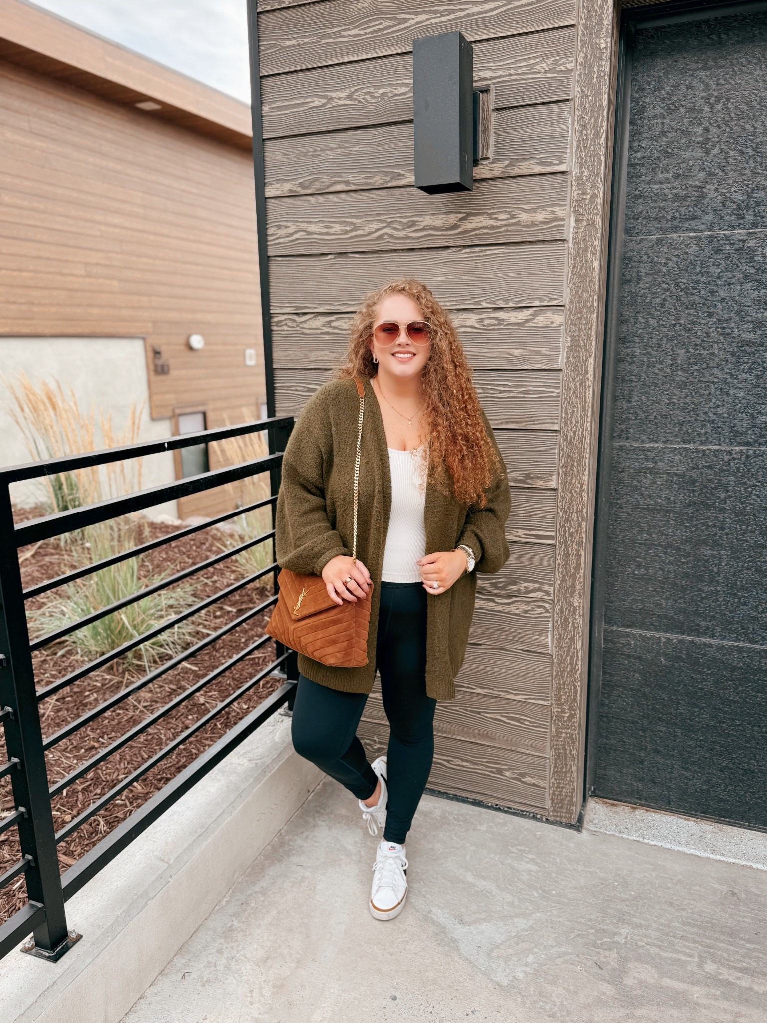 Mountain mornings, cozy layers, and all the fall vibes 🍃✨ This green cardigan + leggings + Nikes = Park City perfection. 🥰amazon cardigan | amazon green cardigan | amazon fall cardigan | fall outfit | Nikes | Nike court legacy | fall shoes | leggings | amazon leggings | amazon lululemon leggings dupe | tank top | amazon tank top | amazon fall outfit | casual fall outfit | amazon fall casual outfit | amazon fashion | amazon finds | amazon look | amazon outfit | fall outfit | fall look | fall fashion | fall finds | fall outfit inspo | fall fashion inspo | fall 2025 | Park City outfit | fall fashion | cozy fall layers | mountain town style | Park City fall style | autumn outfit inspo | fall travel outfit | cozy chic fall look | leggings outfit | cardigan outfit | fall mountain outfit | casual fall style | Park City travel outfit | fall layering outfit | autumn travel fashion | mountain getaway outfit | cozy sneakers outfit | fall neutral outfit | fall weekend outfit | stylish fall essentials

#LTKFallSale #LTKMidsize #LTKSeasonal