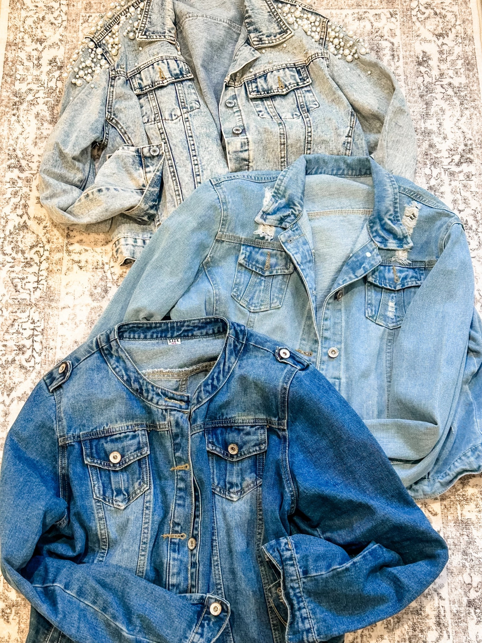 Some of my favorite denim jackets to add a layer! ✨🤗

#LTKFindsUnder50 #LTKOver40 #LTKMidsize