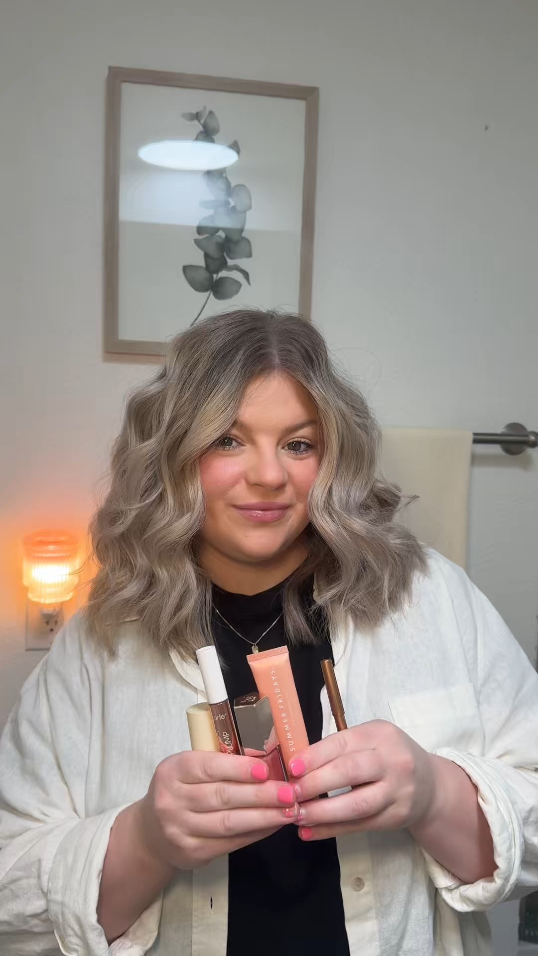 What can I say… I love lip products!! 
tarte: primrose & cherry blossom 
Summer Friday lip oil: rose bud & pink cloud 
Lip liners: pillow talk, pillow talk fair, pillow talk medium, iconic nude 
Fenty: fussy 

#LTKStyleTip #LTKBeauty #LTKSaleAlert