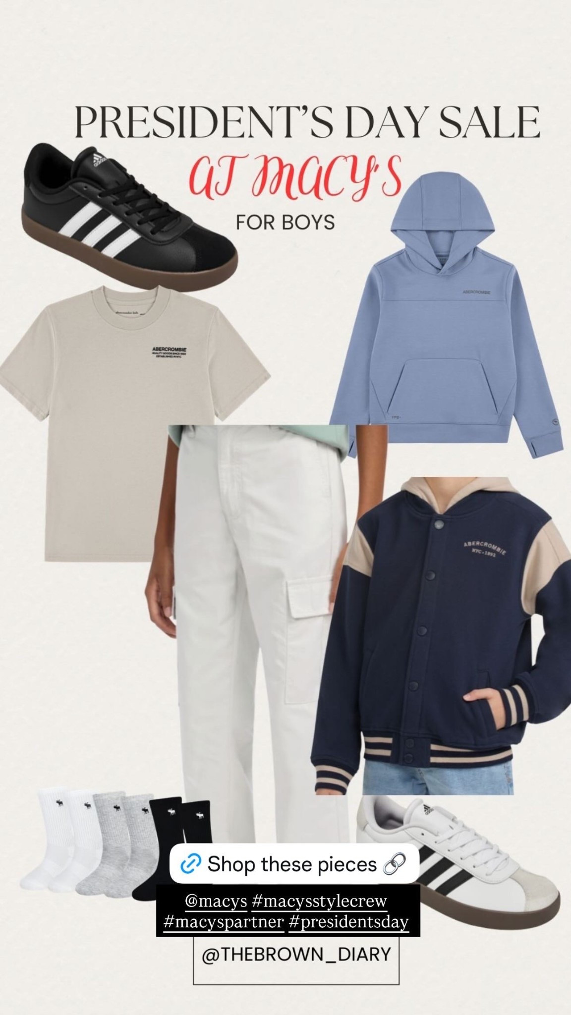 Boys must have fo late winter early spring. @macys #macysstylecrew #macyspartner #presidentsday 

#LTKootd #LTKgrwm #LTKKids