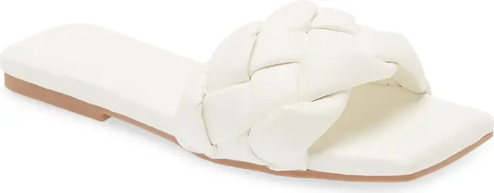 Open Edit Lucca Slide Sandal | Nordstrom | Nordstrom