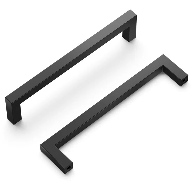 Essentials Kitchen Cabinet Handles, 5 1/16" Square Drawer Pulls for Cabinet Doors, Dresser Drawer... | Wayfair Professional