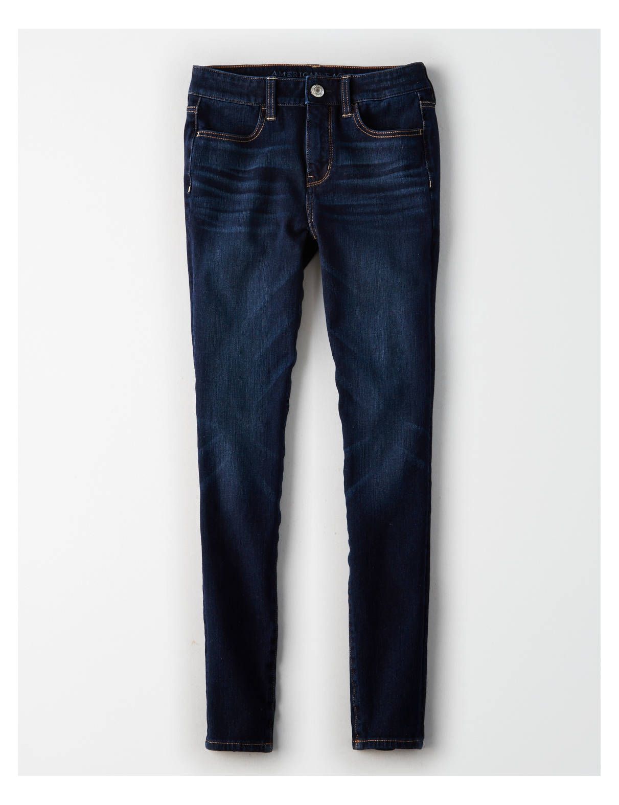 The Dream Jean High-Waisted Jegging , Deepest Azure | American Eagle Outfitters (US & CA)