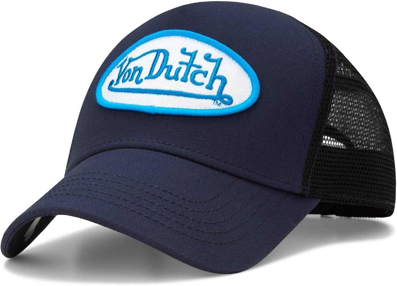 Von Dutch Unisex Trucker Hat - Curved Bill Mesh Back Retro Classic Adjustable Snapback Baseball C... | Amazon (US)