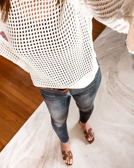 I love a good crochet top.  I think this top was meant as a coverup but I wear it with a tank underneath. 

Vacation, resort, beach, spring, outfit, casual chic

#LTKshoecrush #LTKtravel #LTKfindsunder100