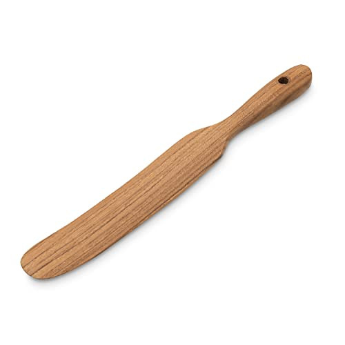 FAAY Skinny Spurtle – Sourdough Mixer & Bread Stirring Spatula | Ideal for Dough Whisking, Mixing, Jar Scraping, & Reaching Bottom | Teak Utensil Tools for Starter, Baking, Sour dough Gift | Amazon (US)