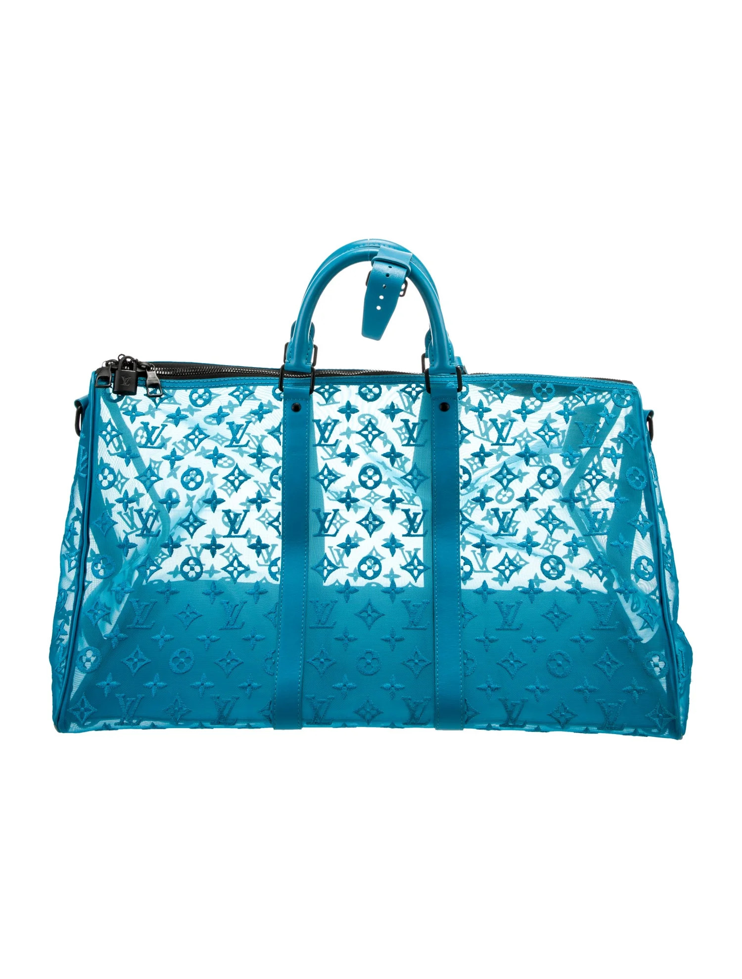 Monogram Mesh Keepall Bandoulière 50 | The RealReal