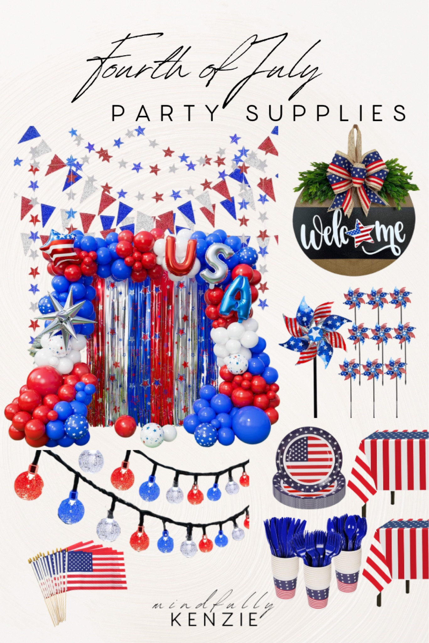 Fourth Of July Party Supplies

Fourth of July  red white and blue  party supplies  balloon garland  photo backdrop  party essentials  string lights 

#LTKFindsUnder50 #LTKSeasonal #LTKParties