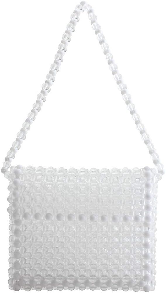 LETODE transparent crystal luxury handbags women bags designer evening bag clutch ladies shoulder... | Amazon (US)