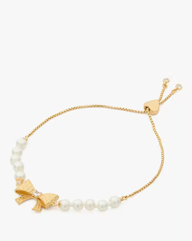 Wrapped In A Bow Slider Bracelet | Kate Spade Outlet