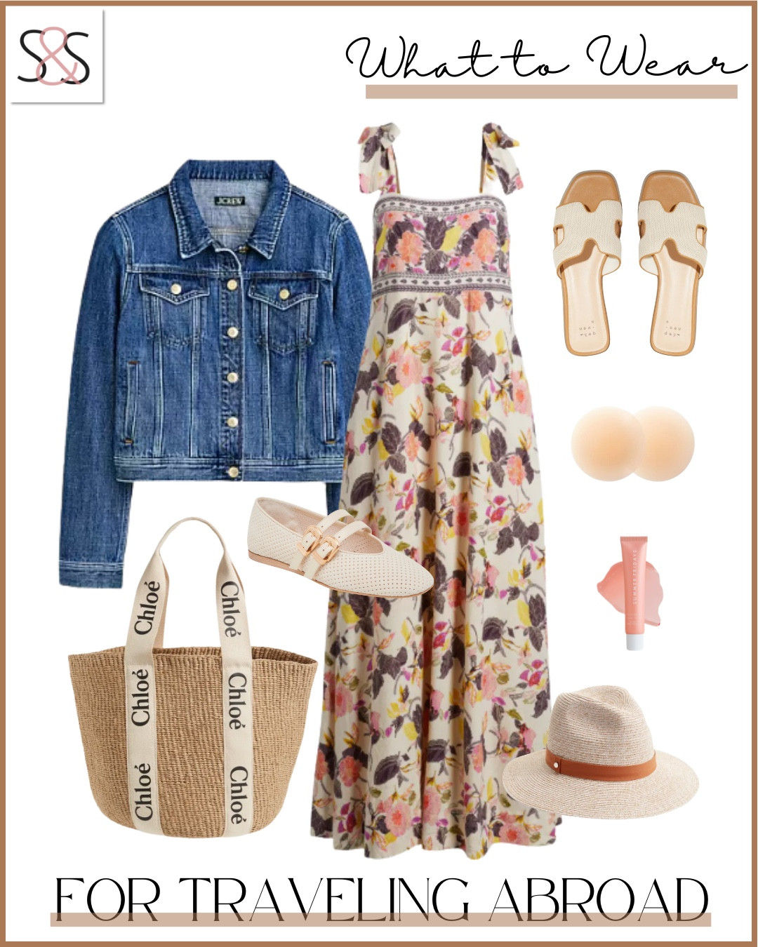 Outfit idea for traveling abroad. Comfortable, layered, and polished. Perfect for sightseeing, strolling through markets, or heading out to dinner after a day of exploring.

Sunsets and Stilettos travel outfits travel outfit ideas traveling abroad outfits vacation outfit inspiration summer travel wardrobe capsule wardrobe for travel lightweight layers for travel summer fashion finds

#LTKOver40 #LTKTravel #LTKSummerEdit