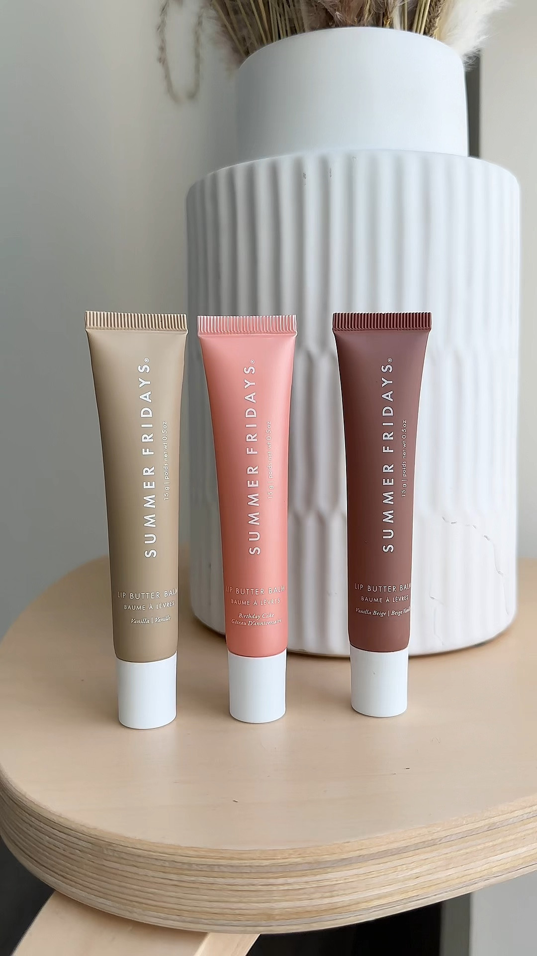 My favorite lip balms. I have them in three shades - birthday cake, vanilla beige and vanilla.

They are so moisturizing and stays on all dayy

#LTKbeauty #LTKVideo #LTKfindsunder50