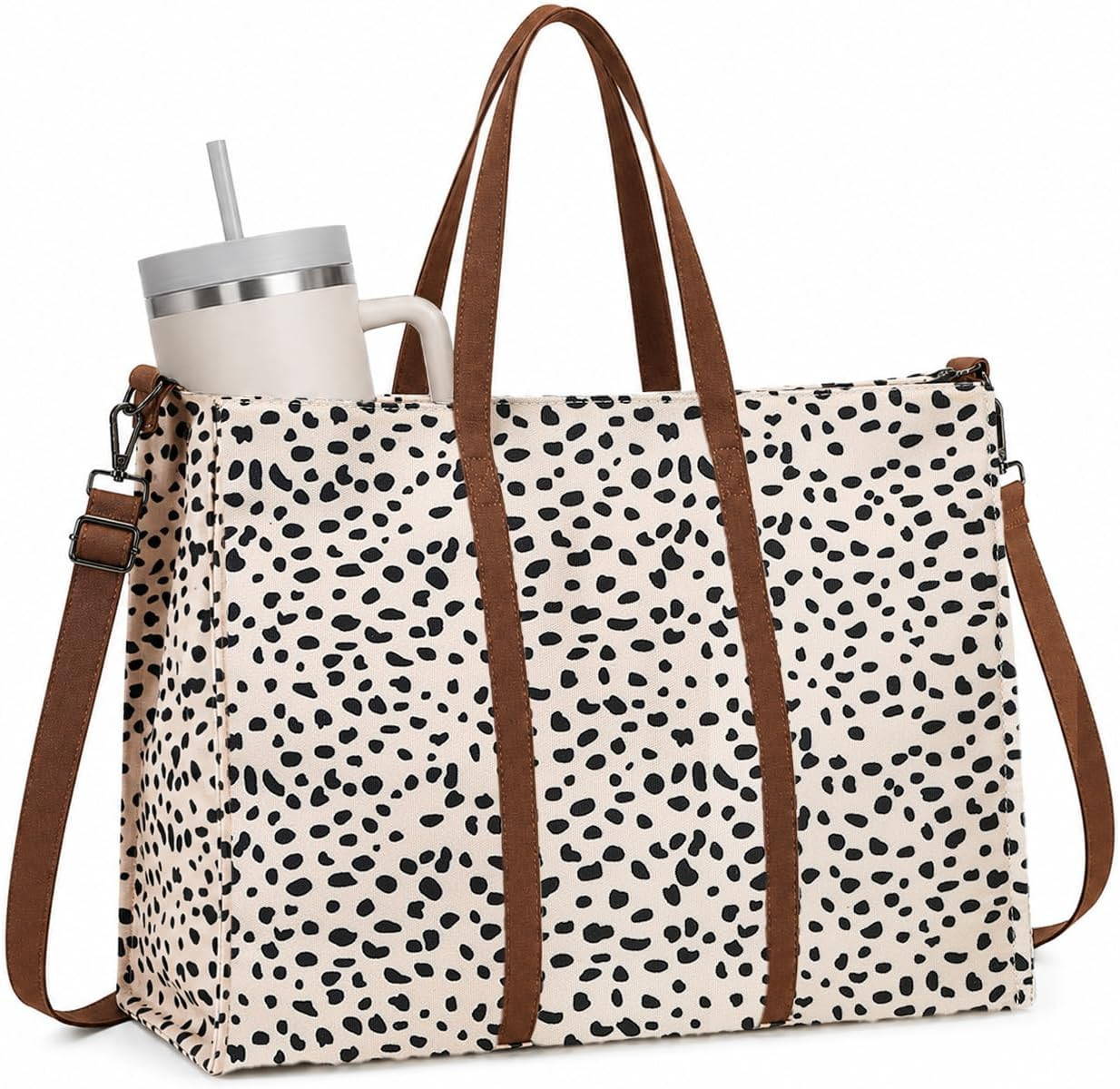 BTOOP Work Tote Bag for Women, Laptop Tote Bag With 15.6 Inch Padded Compartment, Teacher Nurse Bible Bags | Amazon (US)