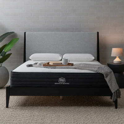 Brooklyn Bedding 10 inch Gel Memory Foam Hybrid Mattress | Wayfair North America