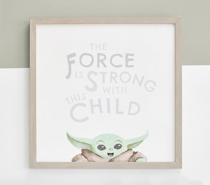 Star Wars™ The Child™ Wall Art | Pottery Barn Kids