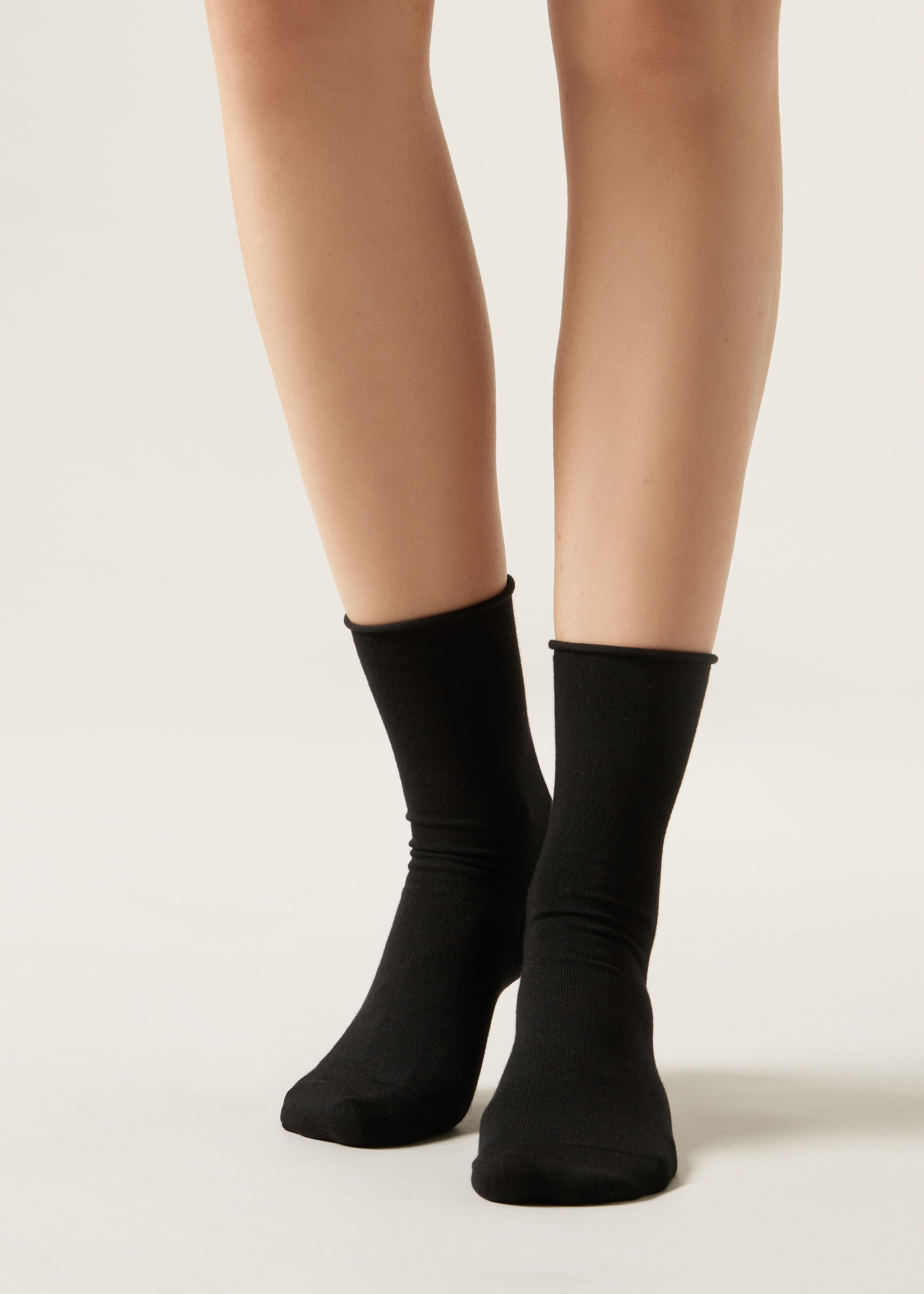 Non-Elastic Cotton Ankle Socks | Calzedonia US