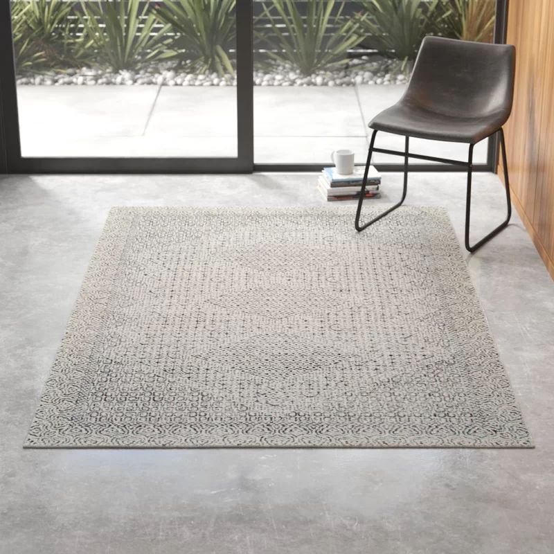 Kline Light Gray Area Rug | Wayfair North America