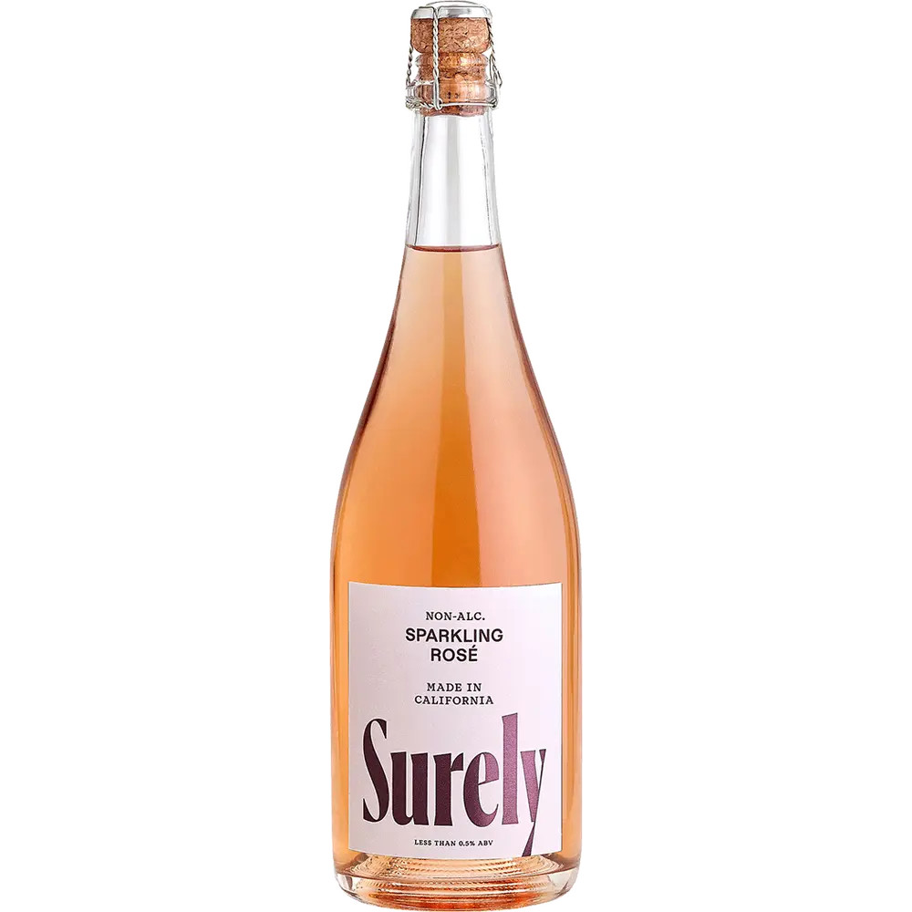 Surely Non-Alcoholic Sparkling Rose | Total Wine