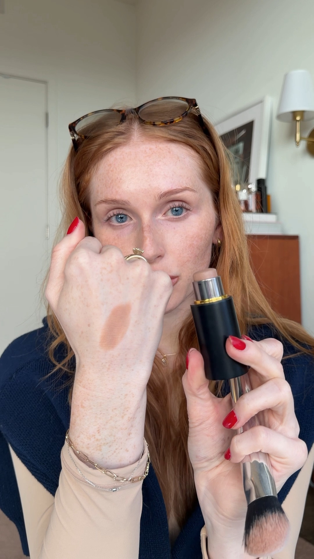 the PERFECT neutral contour/bronzer to exist westman atelier shade au lait🤎