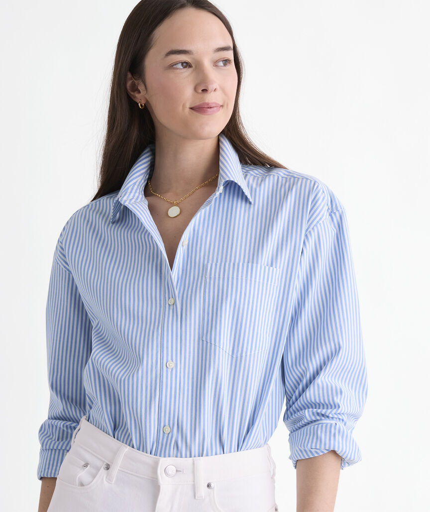 Birdie Poplin Button-Down | vineyard vines