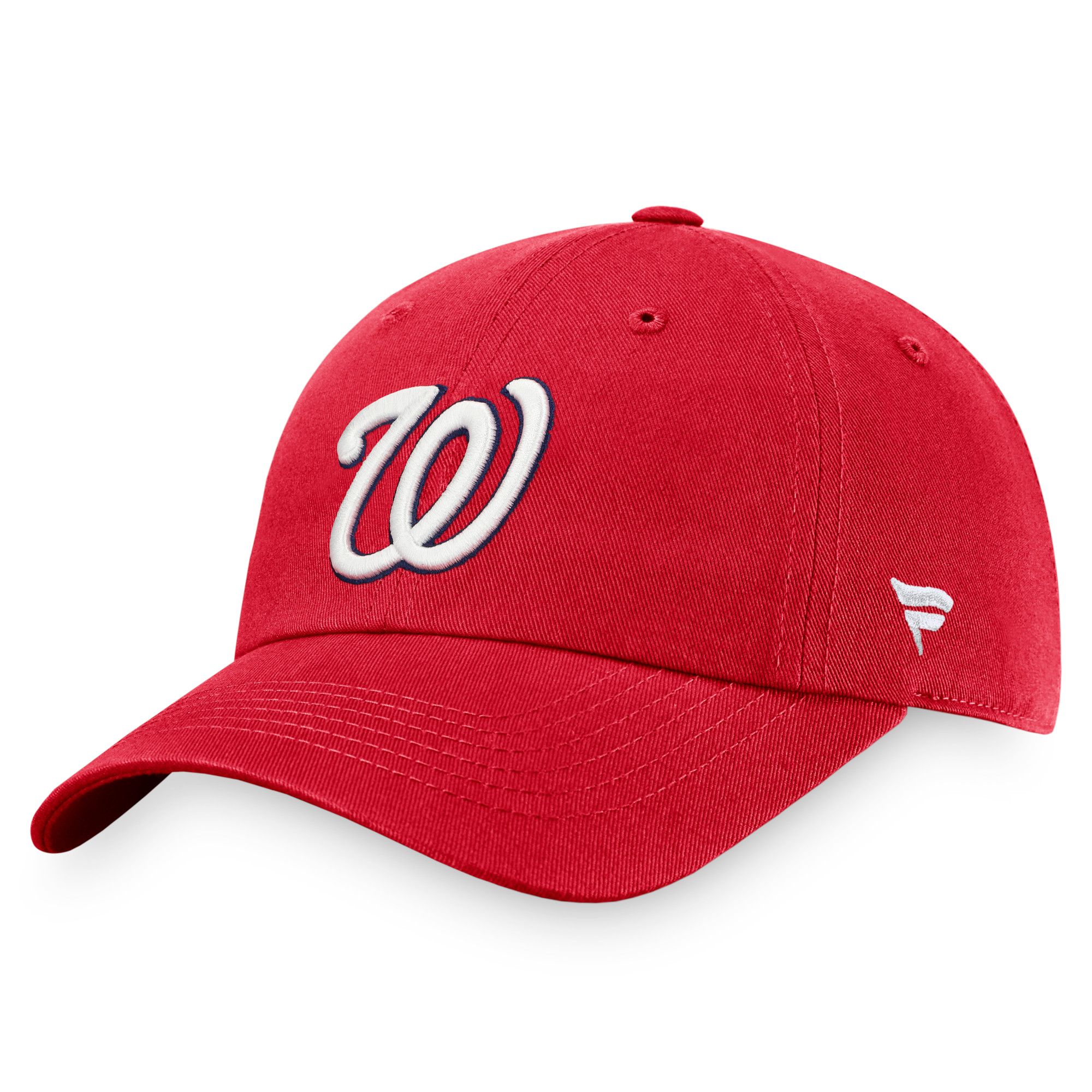 Men's Fanatics Branded Red Washington Nationals Core Adjustable Hat | Fanatics