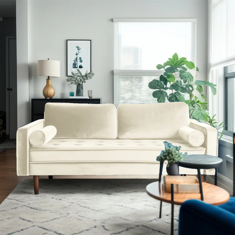 Laurindo 70'' Velvet Sofa | Wayfair North America