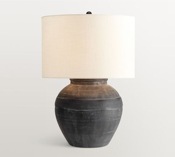 Faris Ceramic Table Lamp (16"-23") | Pottery Barn (US)