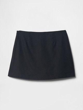Linen-Blend Mini Skort | Gap (US)
