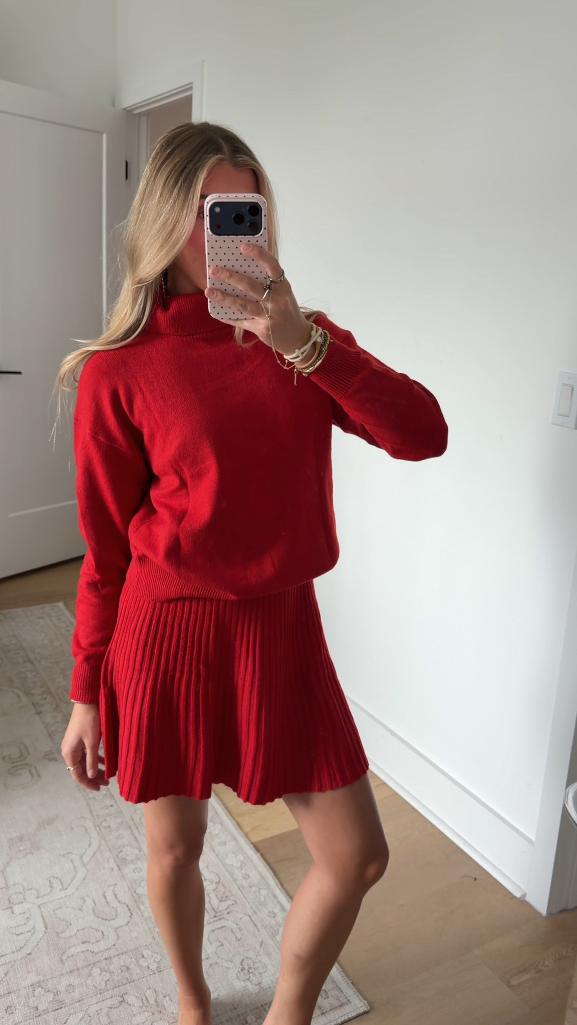 Amazon size small Womens 2 Piece Skirt Sets Fall Knit Sweaters and Mini Skirt Casual Outfits
Turtleneck,Fall Outfits,Mini Skirt Set,Long Sleeve,High Waisted Pleated Swing Mini Skirt,Soft Comfy,Winter Skirts

#LTKootd #LTKSeasonal #LTKWorkwear