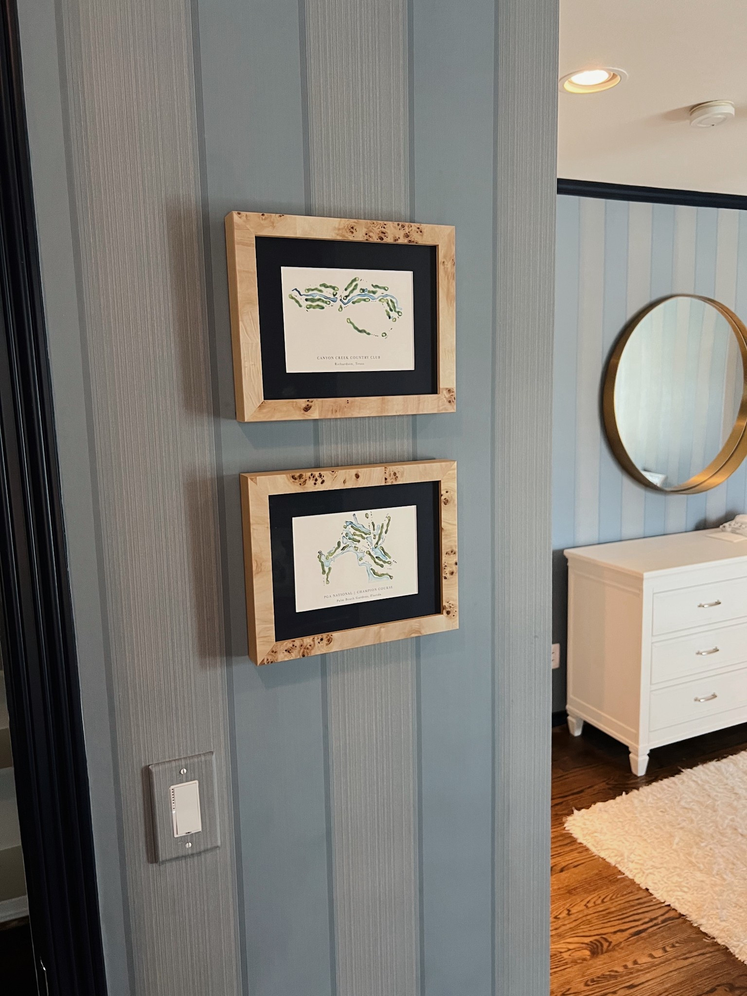 Golf course prints in little boys room 

#LTKKids #LTKHome #LTKFindsUnder50