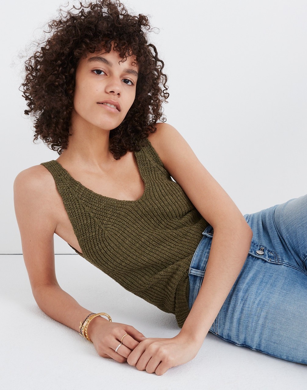 Monterey Sweater Tank | Madewell
