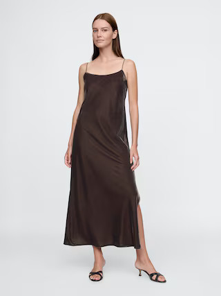 Recycled Velvet Maxi Slip Dress | Gap (US)