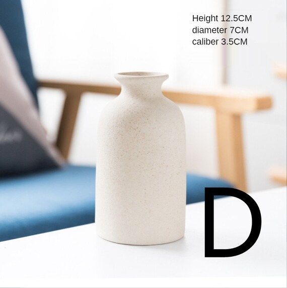 Minimalist Ceramic Vase  Morandi Modern Vase  Decorative - Etsy | Etsy (US)