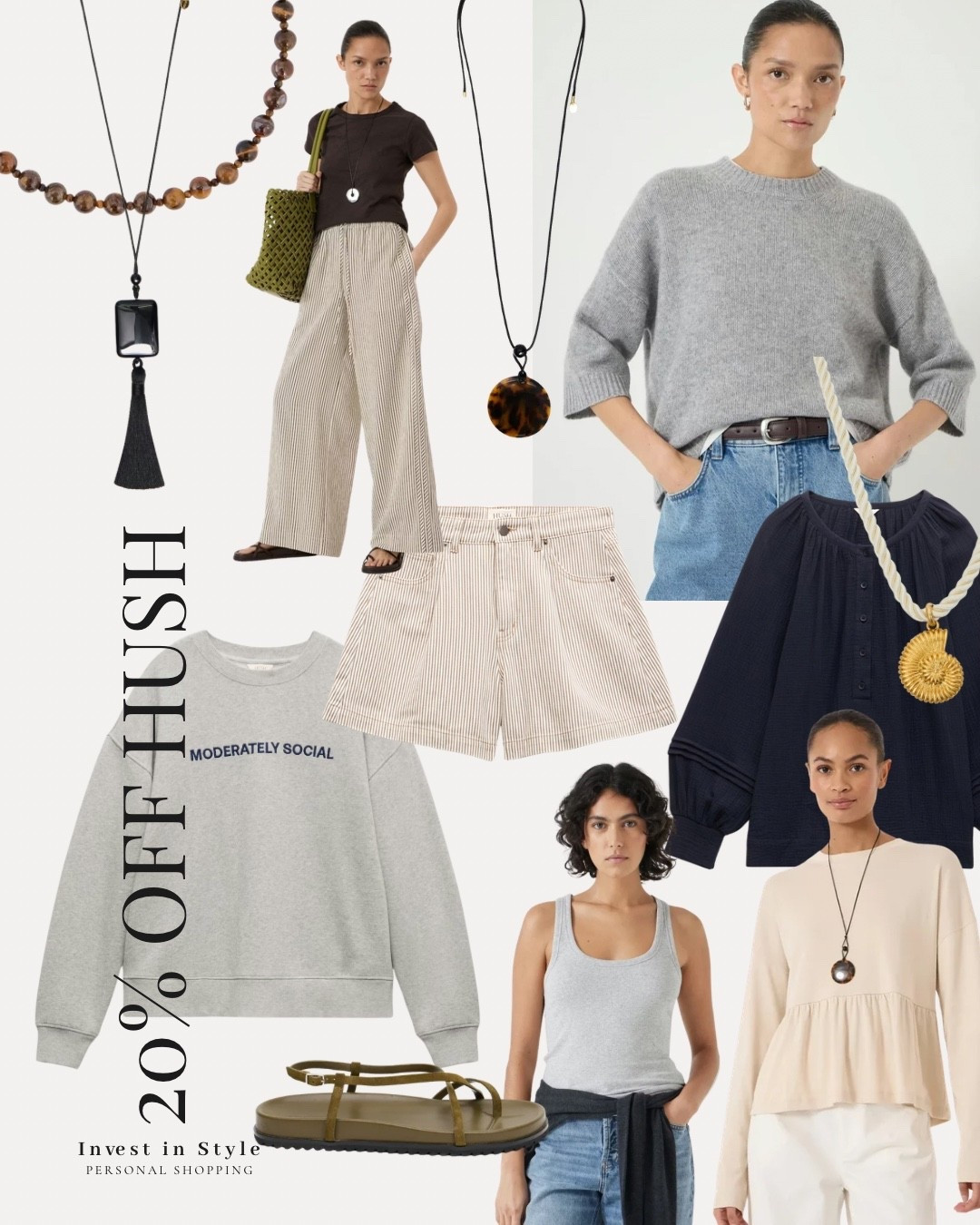 Hush has 20% off selected pieces this weekend - these are my top picks … 
Including a few featured recently items 

@hush