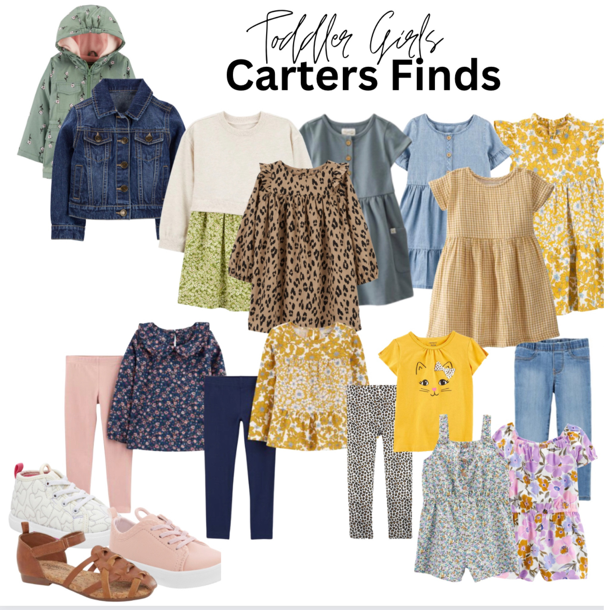 Affordable Transitional Fall Wardrobe for Toddler Girls from Carters 

#LTKbaby #LTKBacktoSchool #LTKfamily