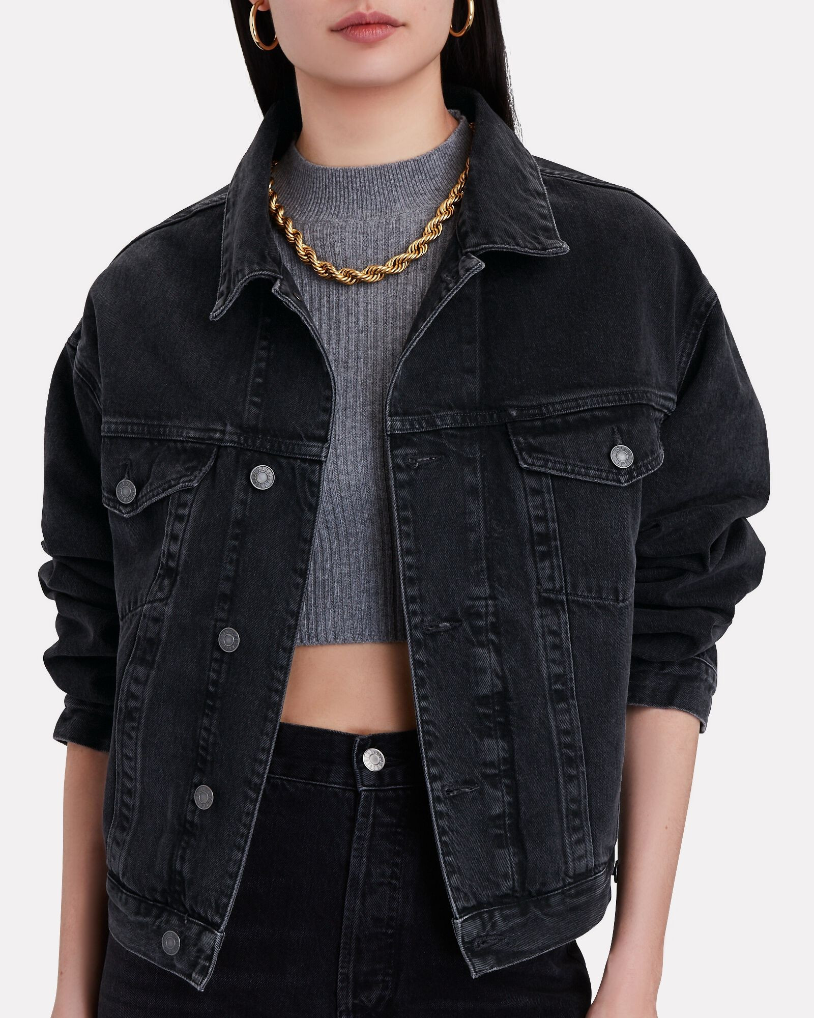 Charli Oversized Denim Jacket | INTERMIX