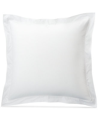 Spencer Sateen Border Sham, European | Macy's