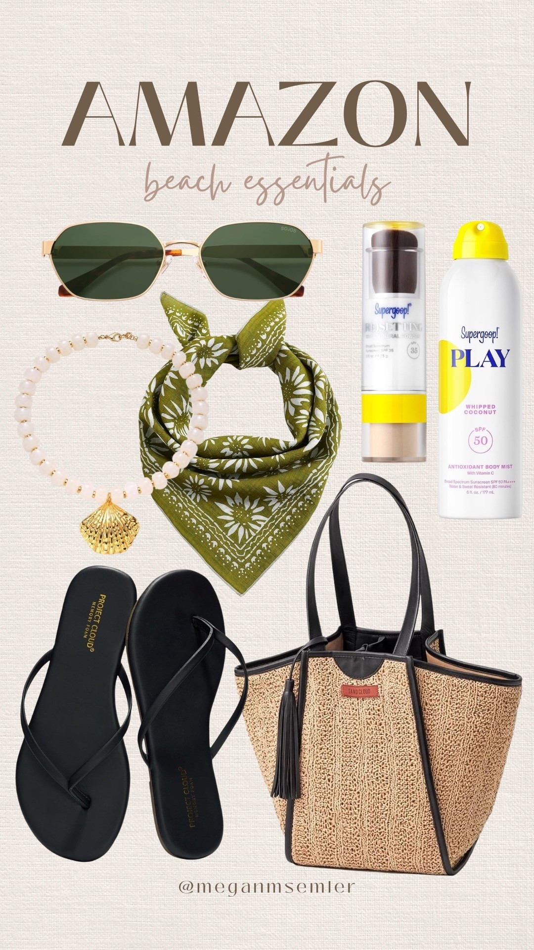 Amazon beach essentials

#LTKgrwm #LTKootd #LTKSwim
