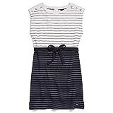 Tommy Hilfiger Women's Adaptive Striped Dress with Magnetic Closure at Neck, Masters Navy/Bright Whi | Amazon (US)