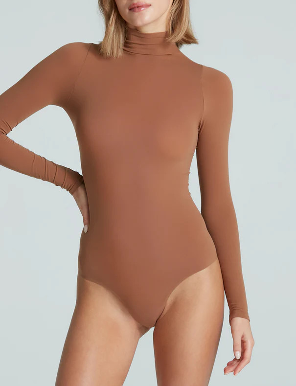 Ballet Long Sleeve Mockneck Bodysuit | Commando®